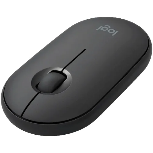 Безжична мишка Logitech M350S Pebble 2 Bluetooth, графит, 2005099206110427 02 