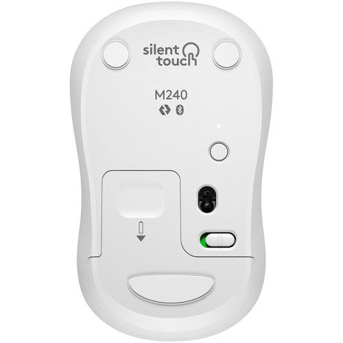Bluetooth mouse Logitech M240 Silent, White, 2005099206112018 05 