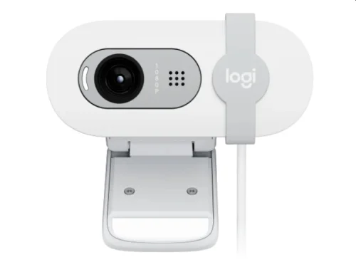 LOGITECH Brio 100 Full HD Webcam - OFF-WHITE - USB, 2005099206113275 02 