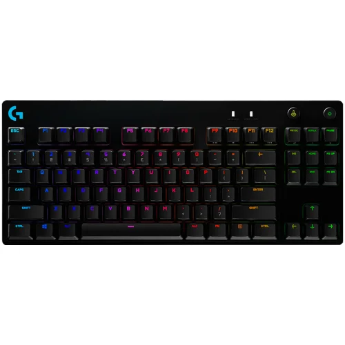 Wireless Gaming Keyboard Logitech G Pro X TKL, Black, 2005099206113473