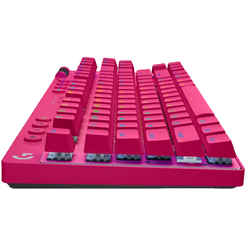 Безжична геймърска клавиатура Logitech G Pro X TKL, розова, 2005099206113534 03  — OK Office Безжична геймърска клавиатура Logitech G Pro X TKL, розова, 2005099206113534 03