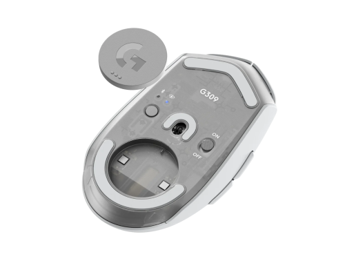 Безжична геймърска мишка Logitech G309, бял, 2005099206117877 05  — OK Office Безжична геймърска мишка Logitech G309, бял, 2005099206117877 05