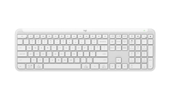 Безжична клавиатура Logitech K950, бял