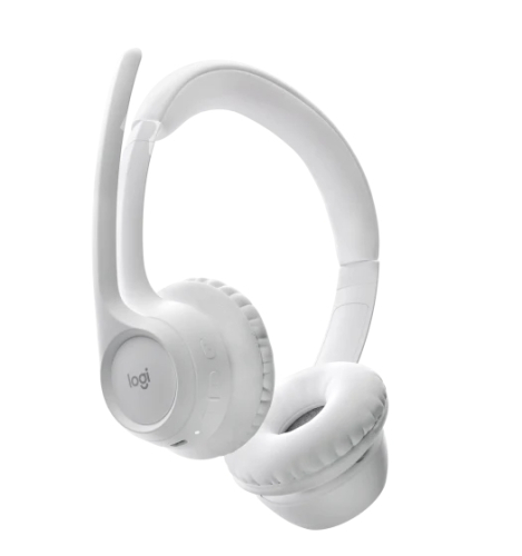 Logitech Zone 300 Wireless Headphones, Off-white, 2005099206120037 04  — OK Office Logitech Zone 300 Wireless Headphones, Off-white, 2005099206120037 04