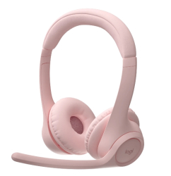 Logitech Zone 300 Wireless Headphones, Rose