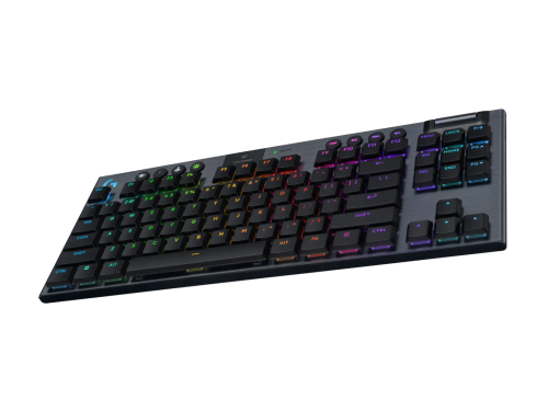 Безжична геймърска клавиатура Logitech G915X TKL Tactile, черен, 2005099206121683 05 