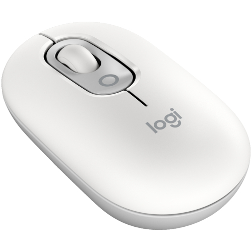 Logitech POP Bluetooth mouse, Off-White, 2005099206126398 02  — OK Office Logitech POP Bluetooth mouse, Off-White, 2005099206126398 02