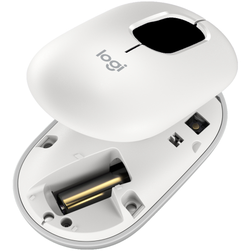 Logitech POP Bluetooth mouse, Off-White, 2005099206126398 05  — OK Office Logitech POP Bluetooth mouse, Off-White, 2005099206126398 05