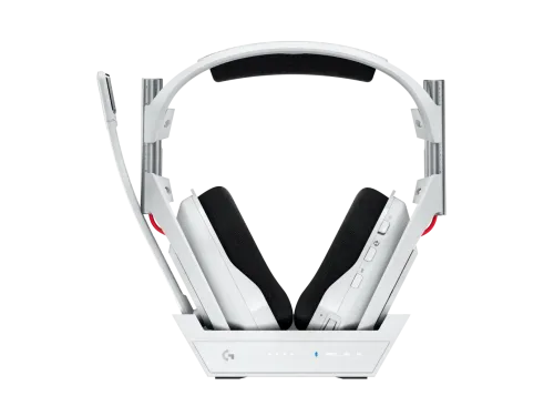 Безжични геймърски слушалки Logitech Astro A50 (Gen 5), бял, 2005099206127333 02 