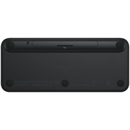 Bluetooth клавиатура Logitech Pop Icon Keys, черен, Silent, 2005099206127357 06  — OK Office Bluetooth клавиатура Logitech Pop Icon Keys, черен, Silent, 2005099206127357 06