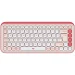 Безжична клавиатура Logitech Pop Icon Keys, розов, Silent, 2005099206127548 07 