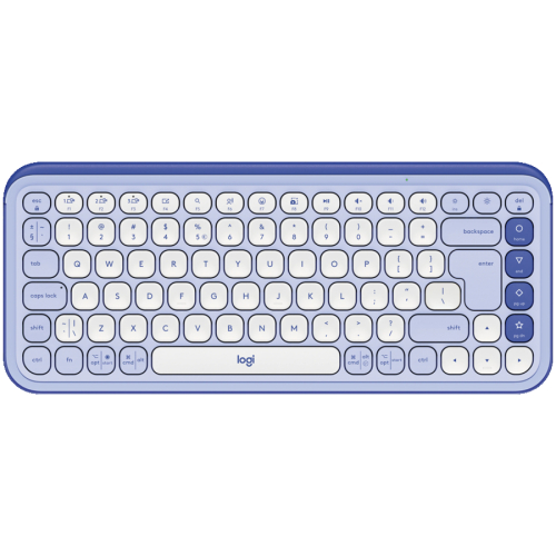 Logitech Bluetooth Keyboard Pop Icon Keys, Lilac, Silent, 2005099206127586 02 