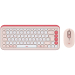 Комплект Logitech POP Icon Bluetooth клавиатура + мишка, розов, 2005099206127876 05 
