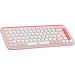 Комплект Logitech POP Icon Bluetooth клавиатура + мишка, розов, 2005099206127876 05 