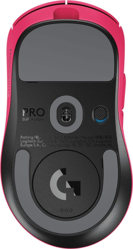 Безжична геймърска мишка Logitech G Pro X Superlight 2 Dex, розов, 2005099206128132 07 