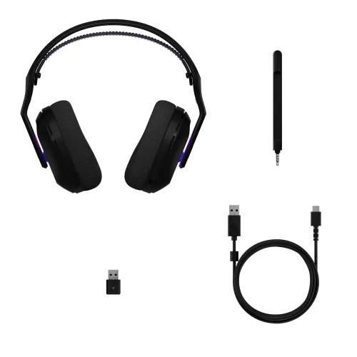 Logitech G522 Lightspeed Wireless Gaming Earphone, black, 2005099206131668 08 