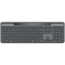 Bluetooth клавиатура LOGITECH Slim Solar+ for Business, GRAPHITE US