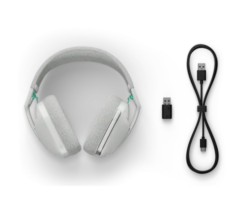 Gaming Wireless Headphones Logitech G321 Lightspeed White, 2005099206133310 05 