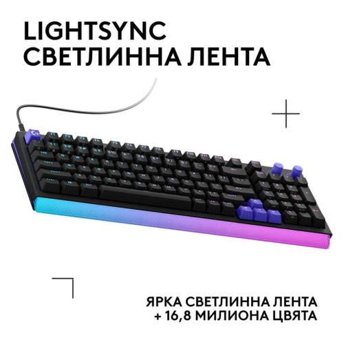 Геймърска клавиатура Logitech G512 X 98, черен, 2005099206133679 05 