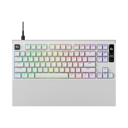 Геймърска клавиатура Logitech G Pro X2 RAPID TKL, бял, 2005099206134478 08 