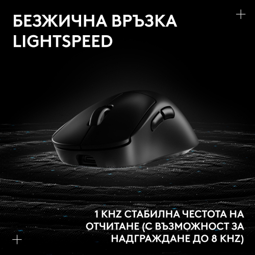 Безжична геймърска мишка Logitech G Pro X 2 DEX SE, черен, 2005099206137189 04 