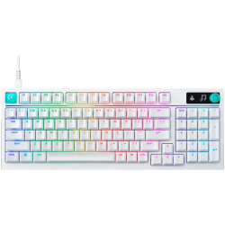 Геймърска клавиатура Logitech G316 X 98, бял