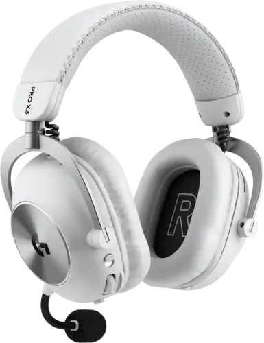 Безжични геймърски слушалки Logitech PRO X3 Lightspeed, бял, 2005099206138018 02 