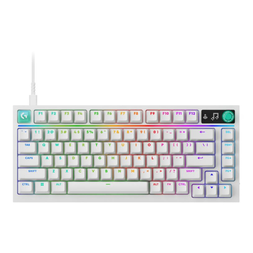Геймърска клавиатура Logitech G316 X 75, бял, 2005099206139114 05 