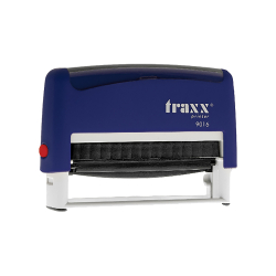 Печат правоъг. Traxx 9016 70/10 син