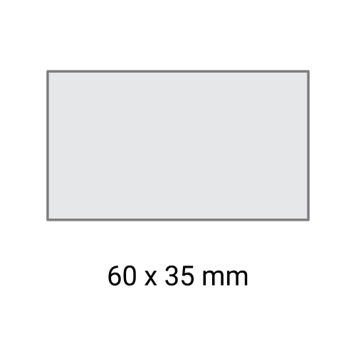 Печат правоъг. Traxx 9028 60/35 син, 1000000000029677 02 