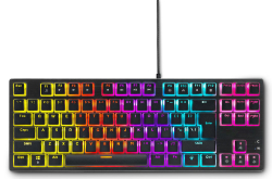 Геймърска клавиатура Spartan Gear Lochos 2 RGB TKL, черен