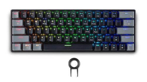 Безжична геймърска клавиатура Spartan Gear Pegasus 2 RGB, черен, 2005207011011369 02  — OK Office Безжична геймърска клавиатура Spartan Gear Pegasus 2 RGB, черен, 2005207011011369 02