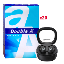 20хDouble A Business A4+Слушалки Baseus