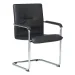 Chair Rumba eco leather black, 1000000000005237 03 