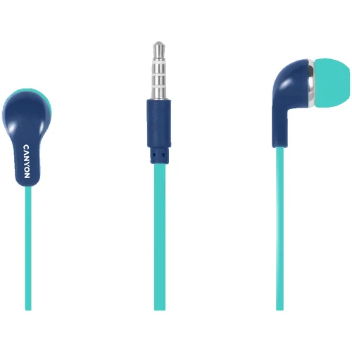 Earphones Canyon EPM-02, Green/Blue, 2005291485001636 02 