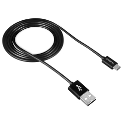 Кабел Canyon Micro USB/USB M1B чрн 1м