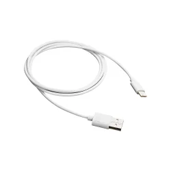 Кабел Canyon USB-C/USB 2.0 C1W бял 1м