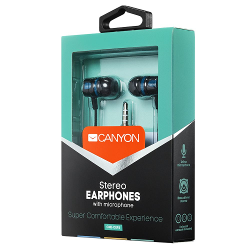 Earphones Canyon EP-3 Green, 2005291485002909 03 