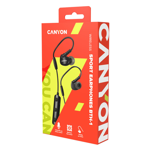 CANYON in-ear headphones mic HS1 black, 1000000000033209 05 