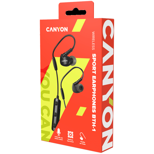 CANYON in-ear headphones mic HS1 black, 1000000000033209 06 