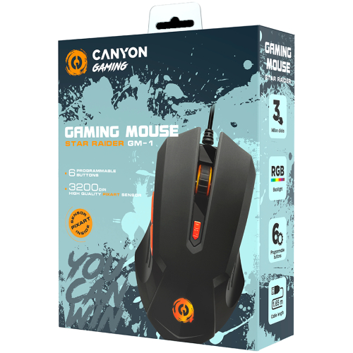 Canyon Star Raider GM-1 Gaming Mouse, 2005291485006327 03 