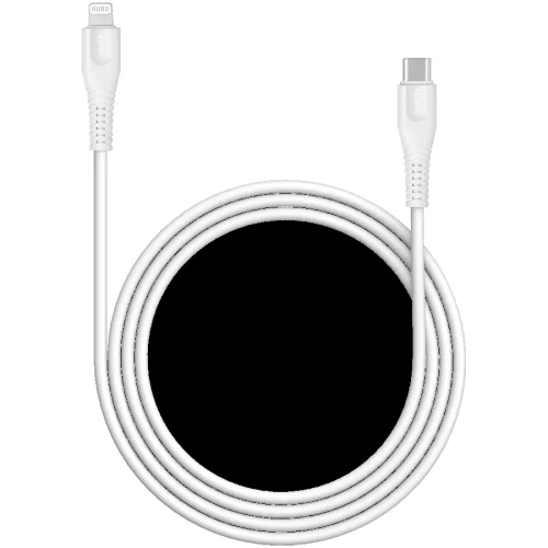 Кабел Canyon USB-C/Lightning 1.2м бял, 1000000000036664 06 