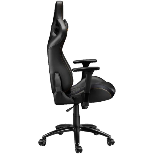 CANYON Nightfall GС-7, Gaming chair, PU leather, Cold molded foam, Metal Frame, black and orange stitching, 2005291485006617 05 