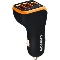 Car Adapter Canyon 12V/24V USB-A/C b/o