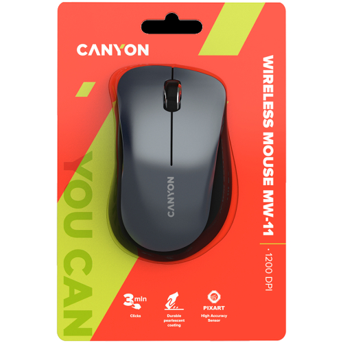 Безжична мишка Canyon SW11, черен, 2005291485006877 06  — OK Office Безжична мишка Canyon SW11, черен, 2005291485006877 06