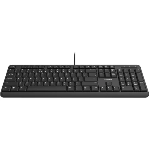 Keyboard Canyon KB02 multi USB black, 1000000000037840 02 
