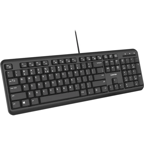 Keyboard Canyon KB02 multi USB black, 1000000000037840