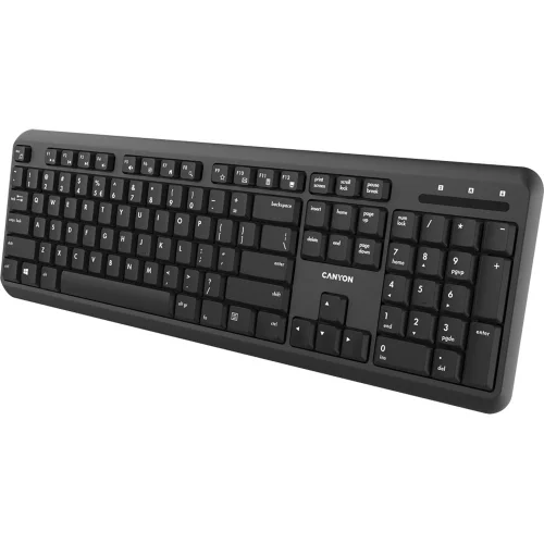 Keyboard wirl. Canyon HKB-W20 black, 1000000000037841 03 
