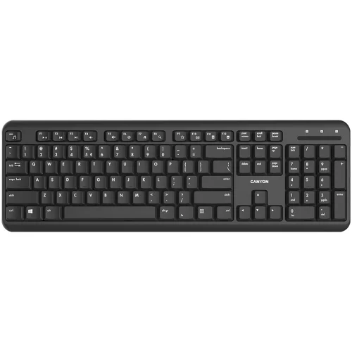 Keyboard wirl. Canyon HKB-W20 black, 1000000000037841 07 