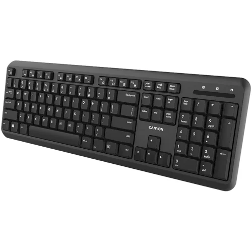 Keyboard wirl. Canyon HKB-W20 black, 1000000000037841 08 
